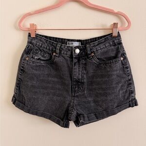 Refuge Charcoal Jean Shorts